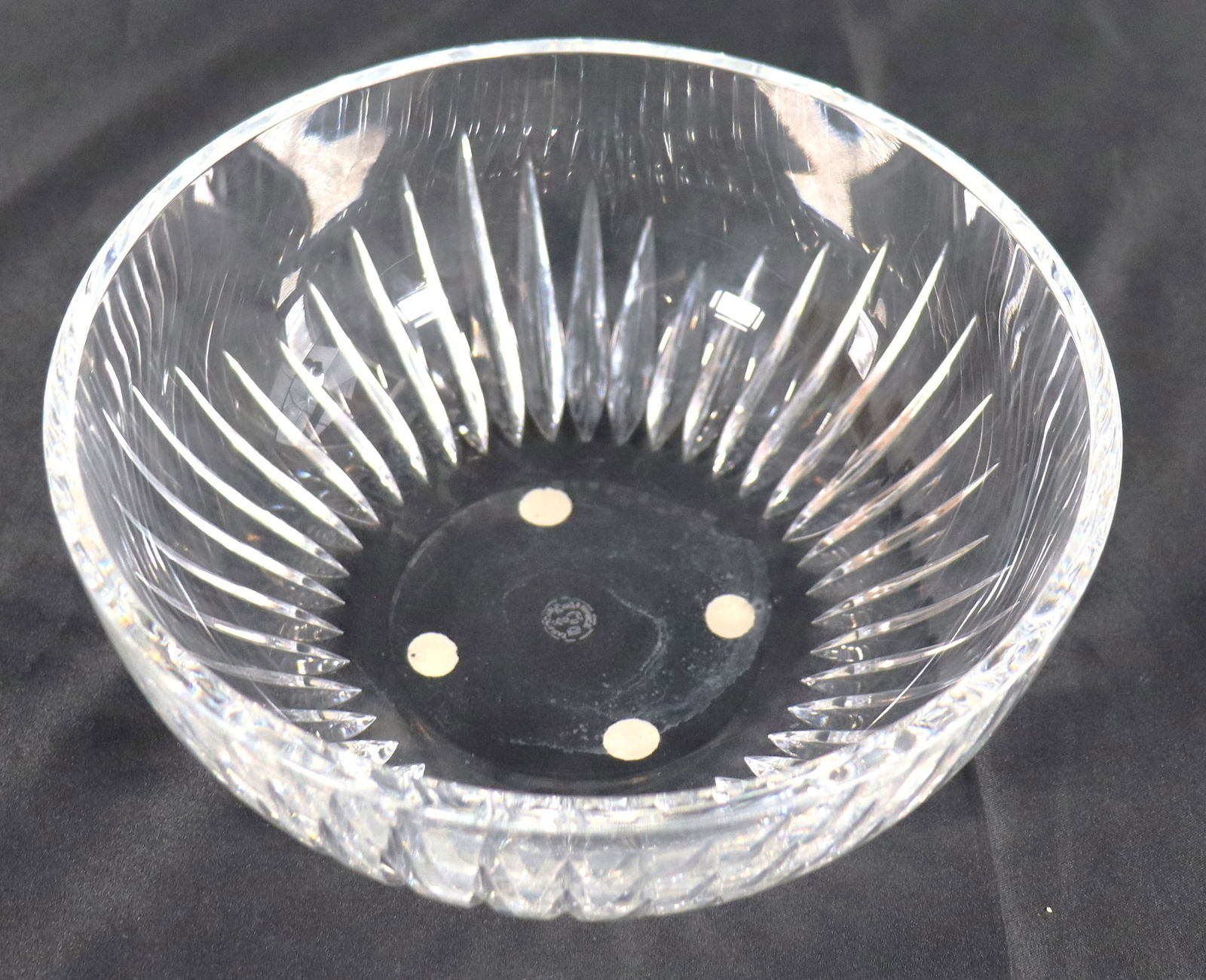 Baccarat Massena crystal bowl, a highly collectible French crystal piece known for its distinct (1 of 7)