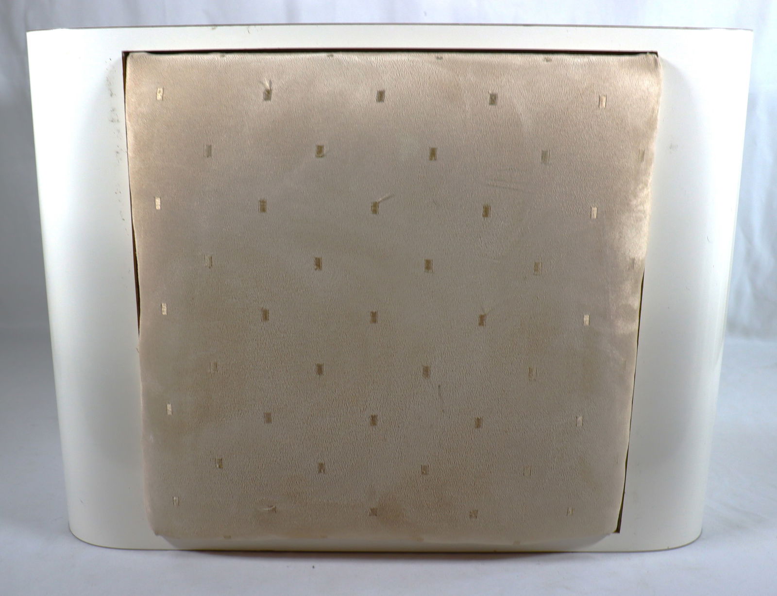 Vintage vanity stool on wheels - 5