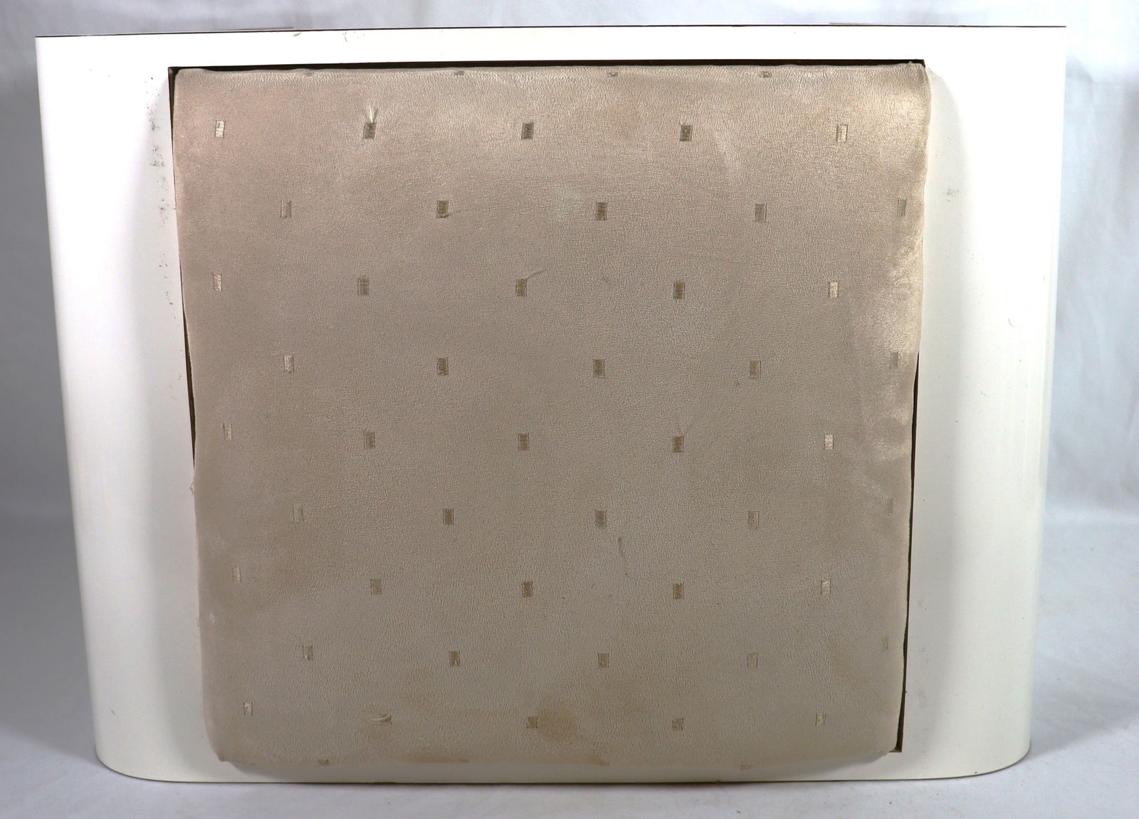 Vintage vanity stool on wheels - 6