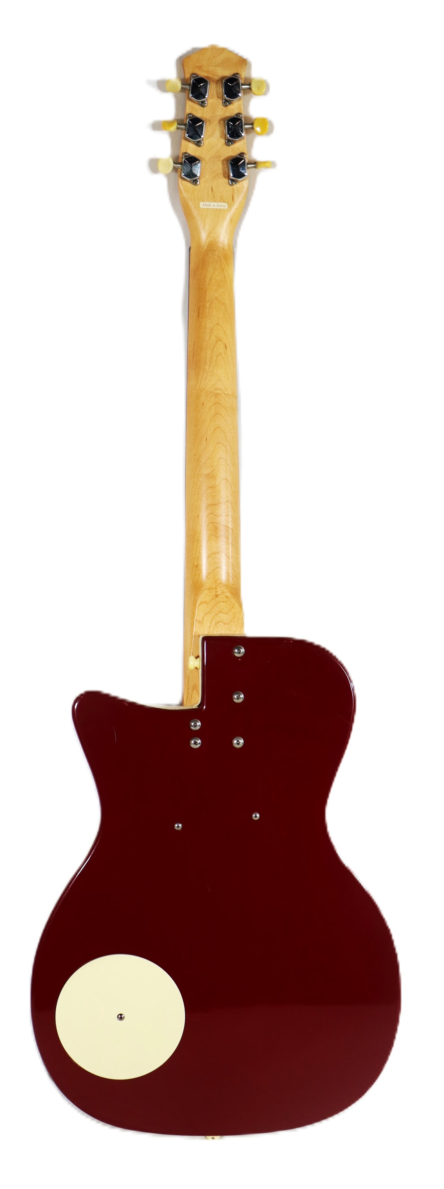 Danelectro Red Solid Body Electric Guitar - 4