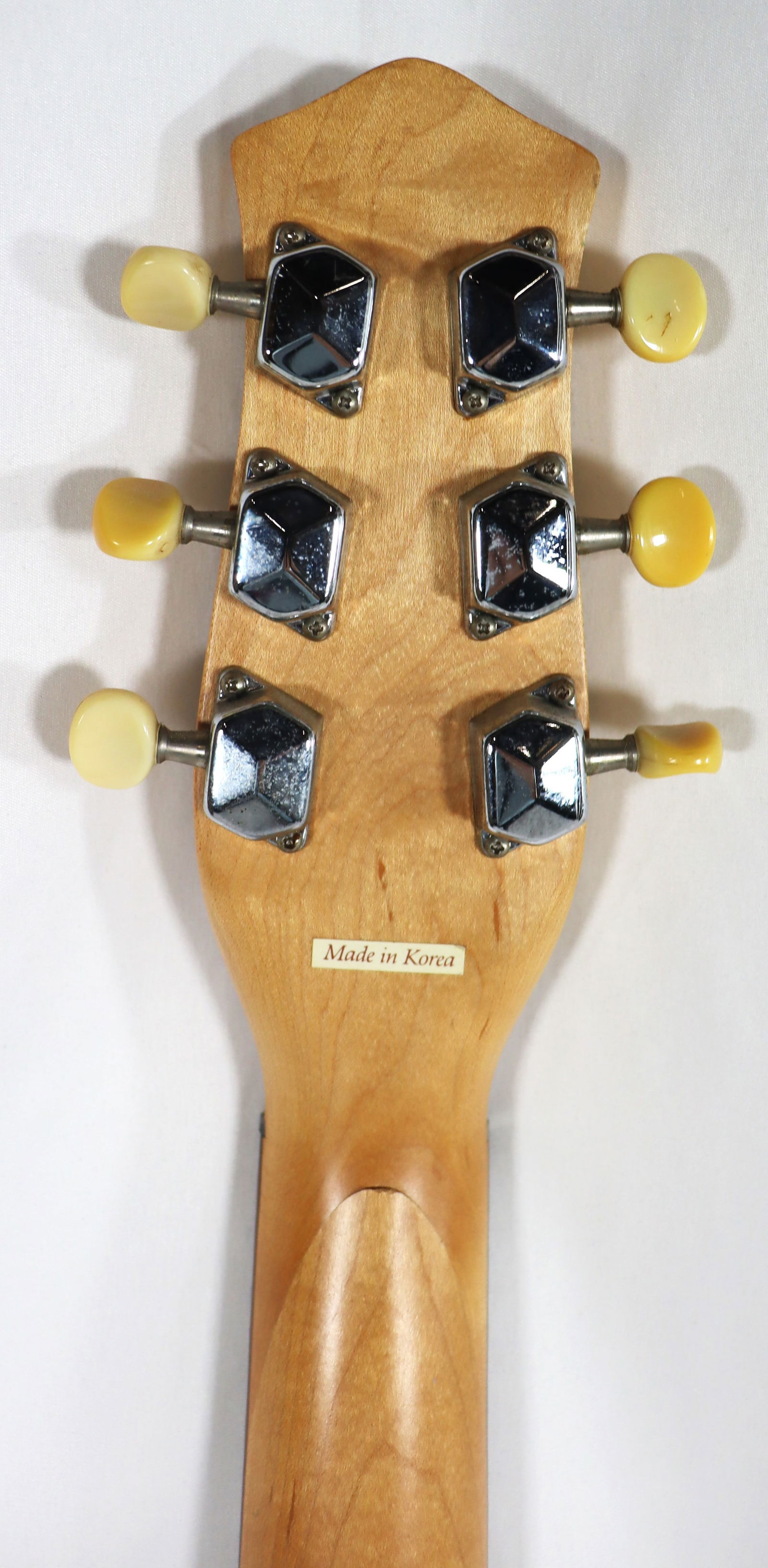 Danelectro Red Solid Body Electric Guitar - 5