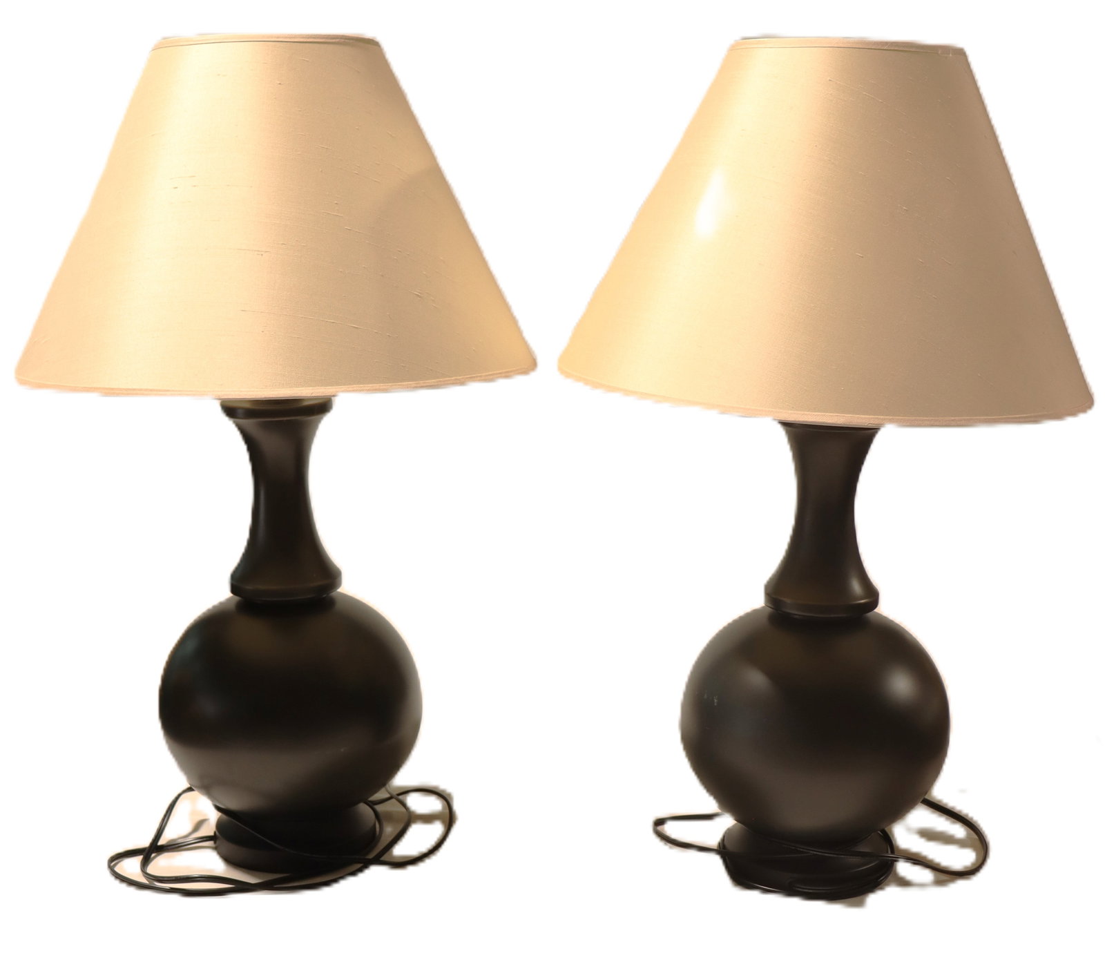 Pair of Table Lamps with Shade.:  Pair of Table Lamps with Shade. DIMENSIONS for each one Height 27.20 inch / 69 cm &n