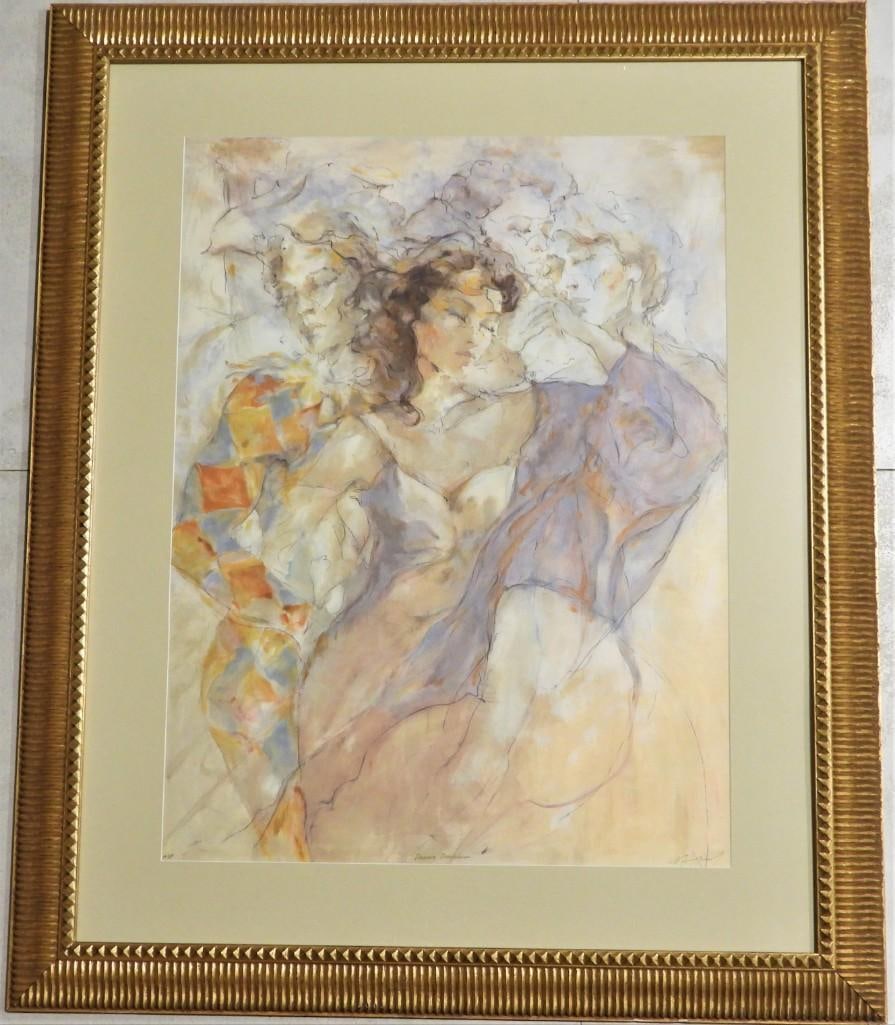 Gary BenfieldTitle: dream Dancing 2002- Serigraph - 2