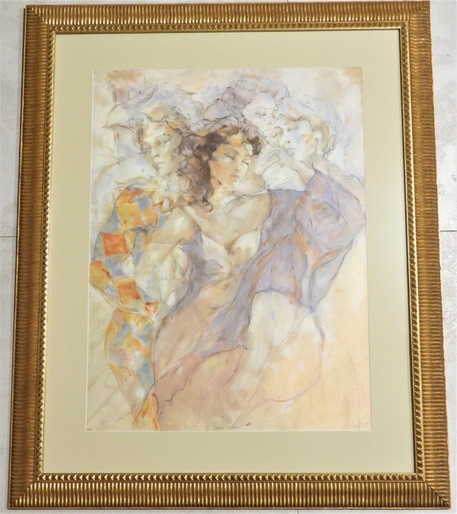 Gary BenfieldTitle: dream Dancing 2002- Serigraph - 4