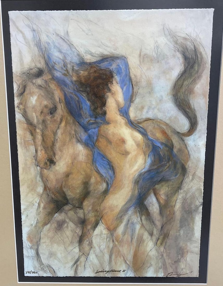 Gary Benfield Title: Springtime II- Serigraph - 2