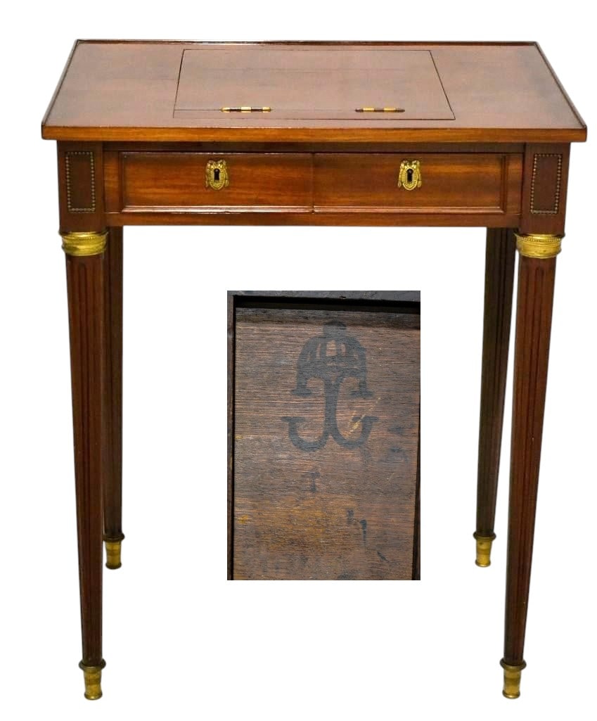 TABLE reader LOUIS XVI 18th Century Provenance Chateau de Compiegne from France (1 of 12)