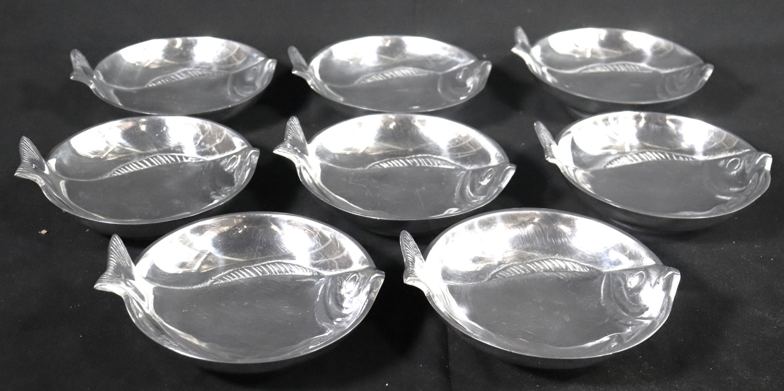 Eight Vintage Mariposa Fishbowl dated 1994 made in Mexico (1 of 7)