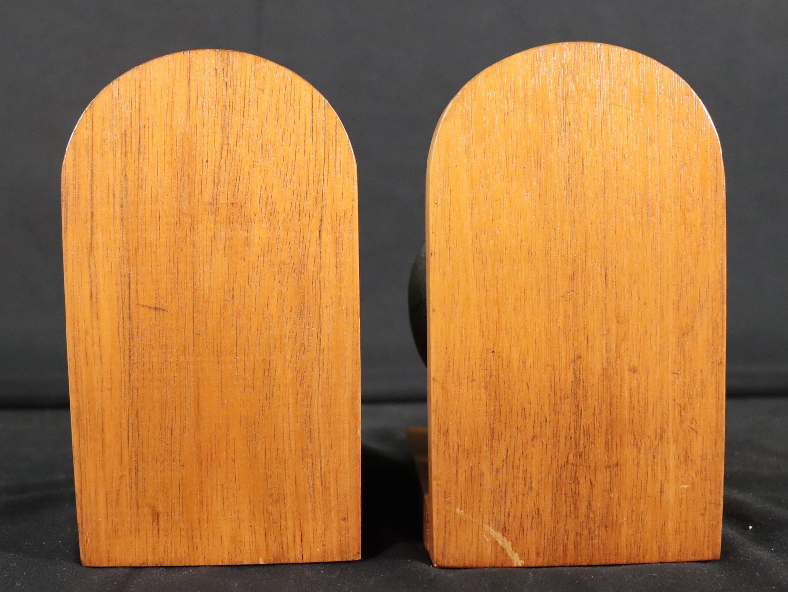Vintage Rotating Globe Bookends - 2