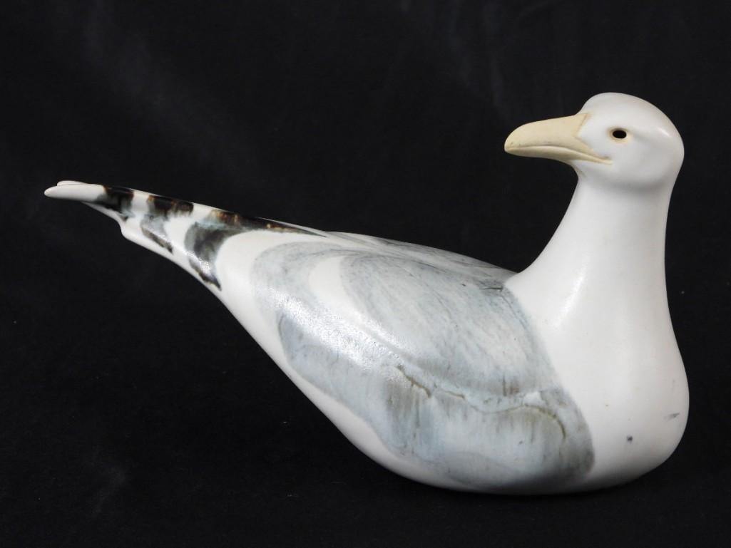 Andersen Design Vintage Mid Century Art Studio Pottery SEAGUELL Sea Bird Sculpture AD (1 of 6)