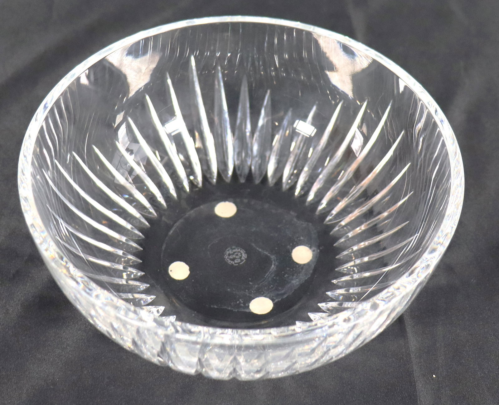 Baccarat Massena crystal bowl, a highly collectible French crystal piece known for its distinct (1 of 7)