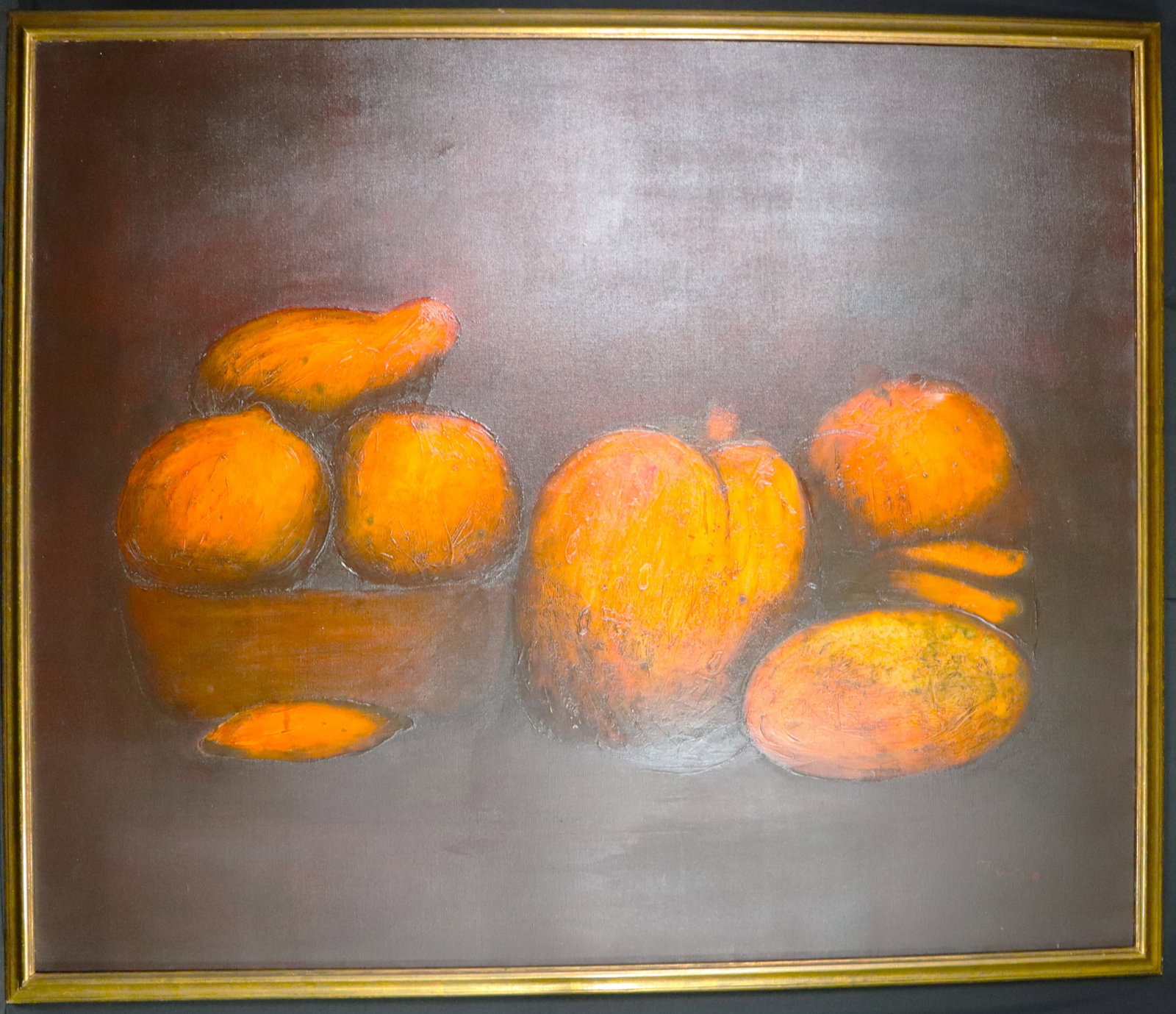Framed Oil on Canvas signed MUNO, Still Life: Framed Oil on Canvas signed MUNO, Still Life DIMENSIONS with frame: Height 42.50 inch / 108 cm &