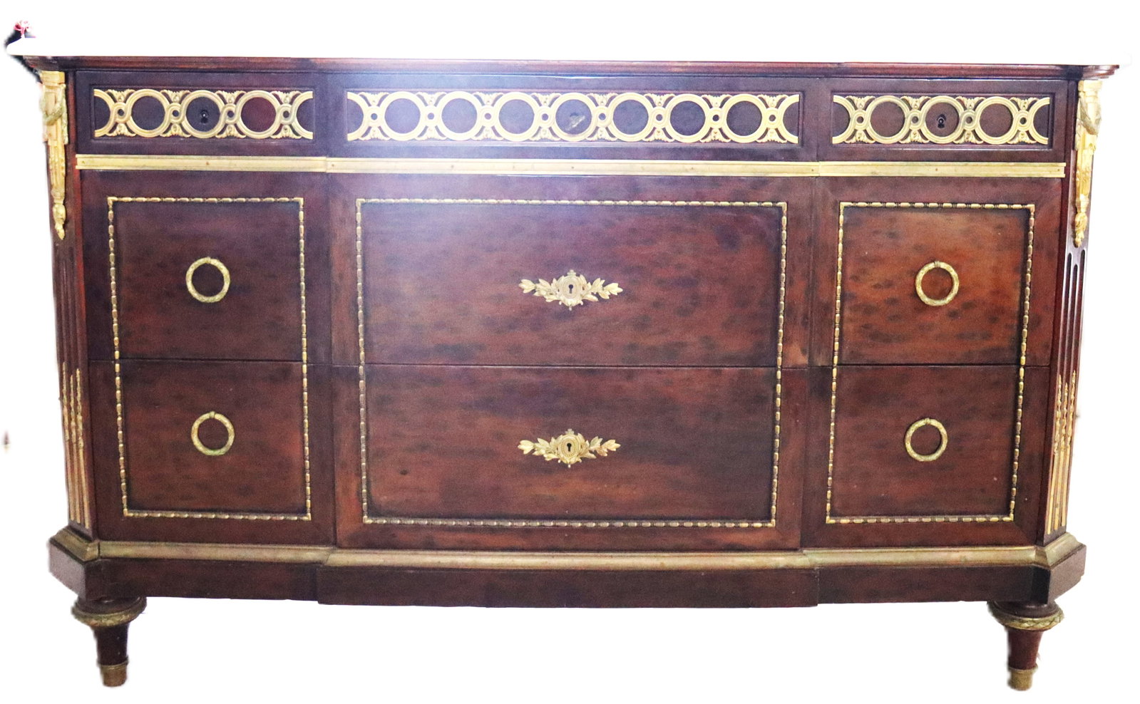French Antique Louis XVI style commode, Maison Krieger, (1 of 20)
