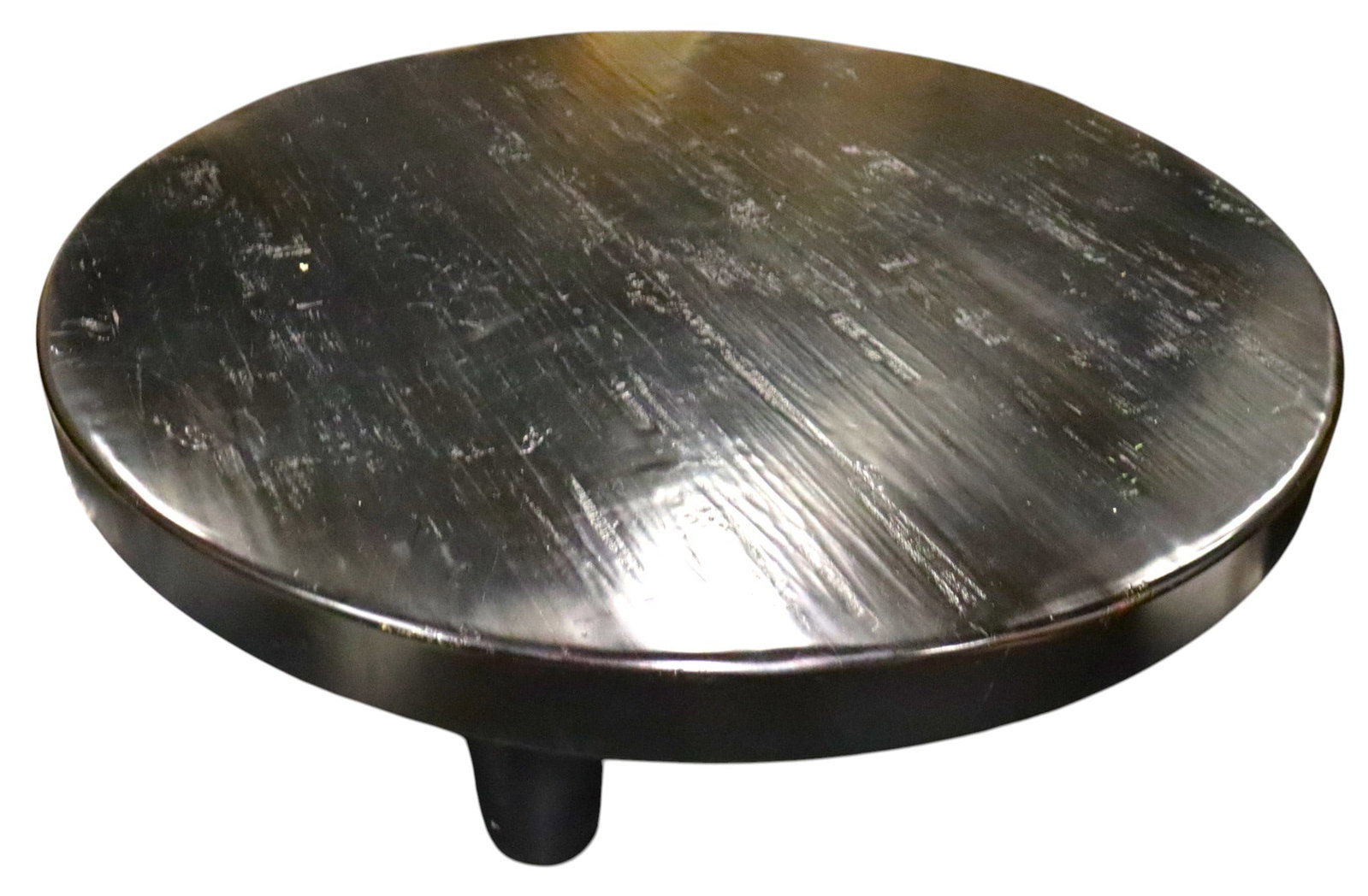 Large Coffee table which features a solid wood top - 6