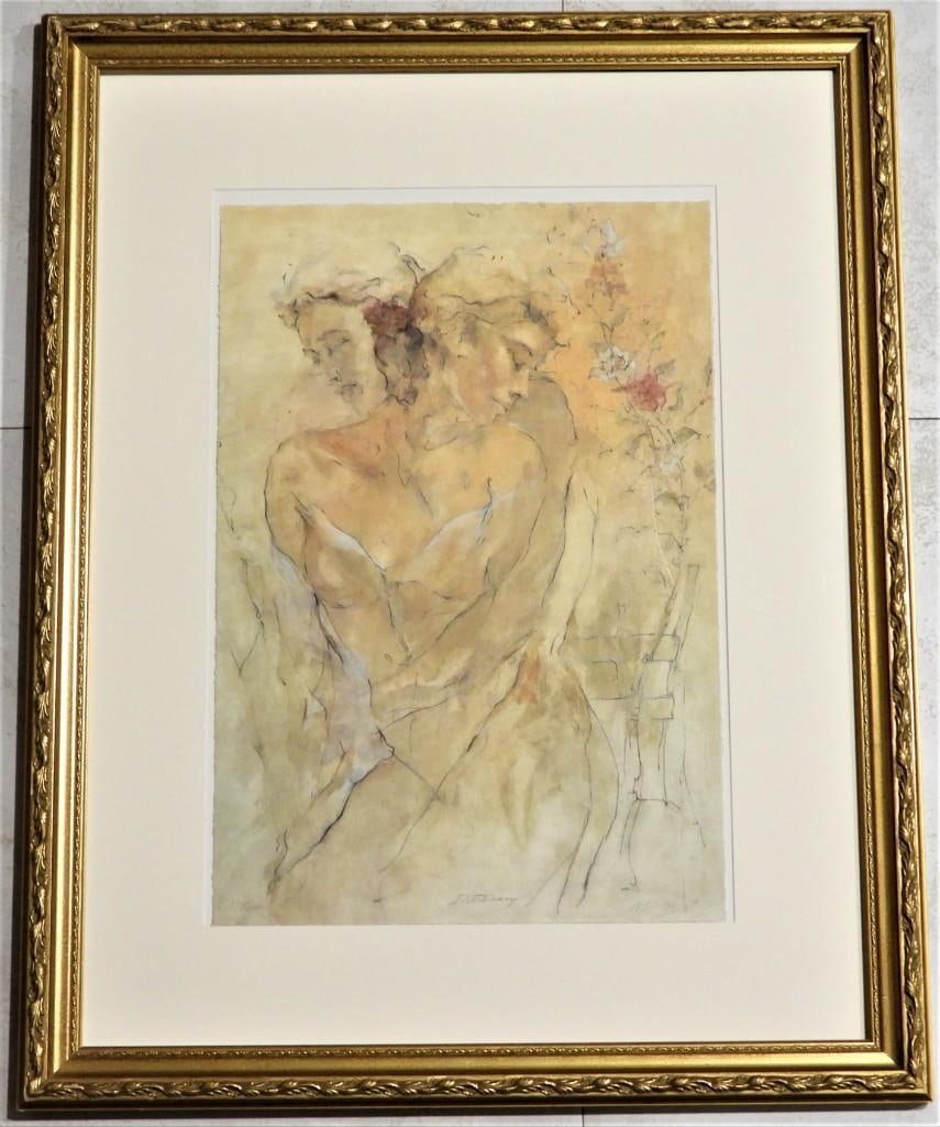 Gary Benfield Title: Intimacy 2001- Serigraph - 2