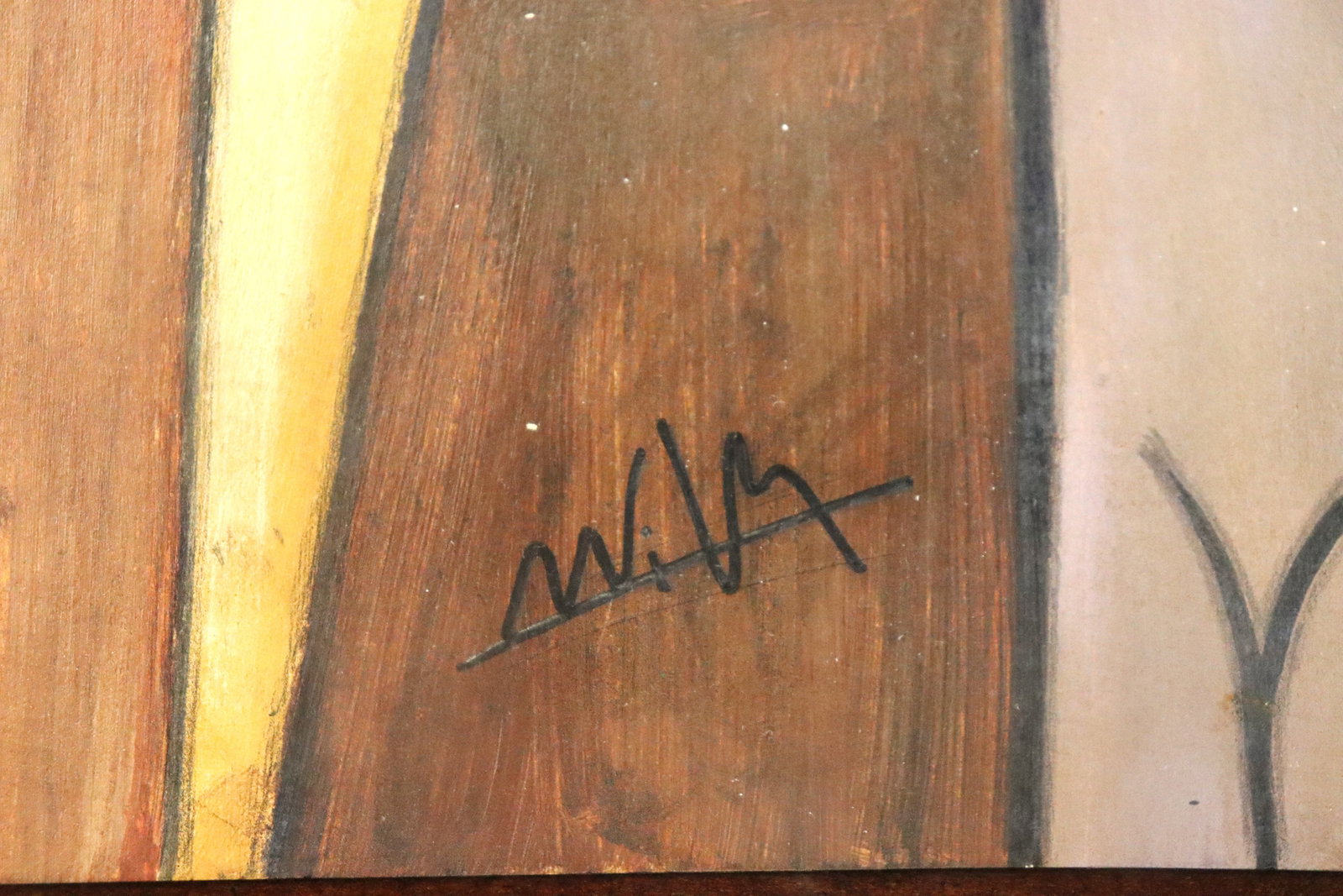 Mixed Media on paper signed Wifredo Lam - 9