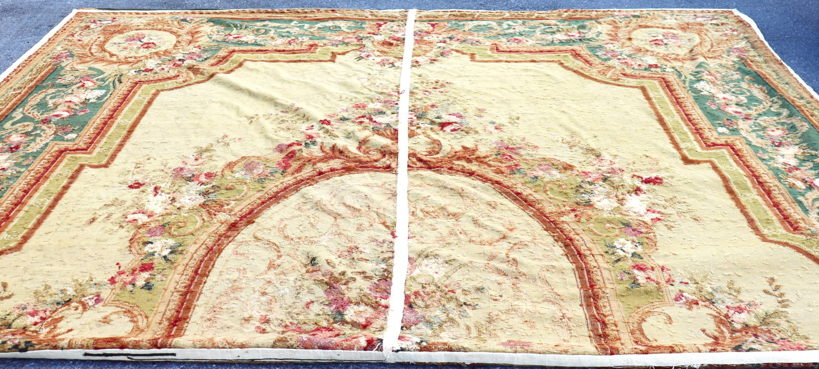 French Aubusson style area rug - 10