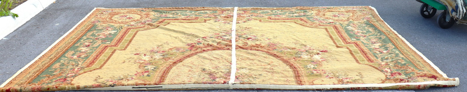 French Aubusson style area rug - 11