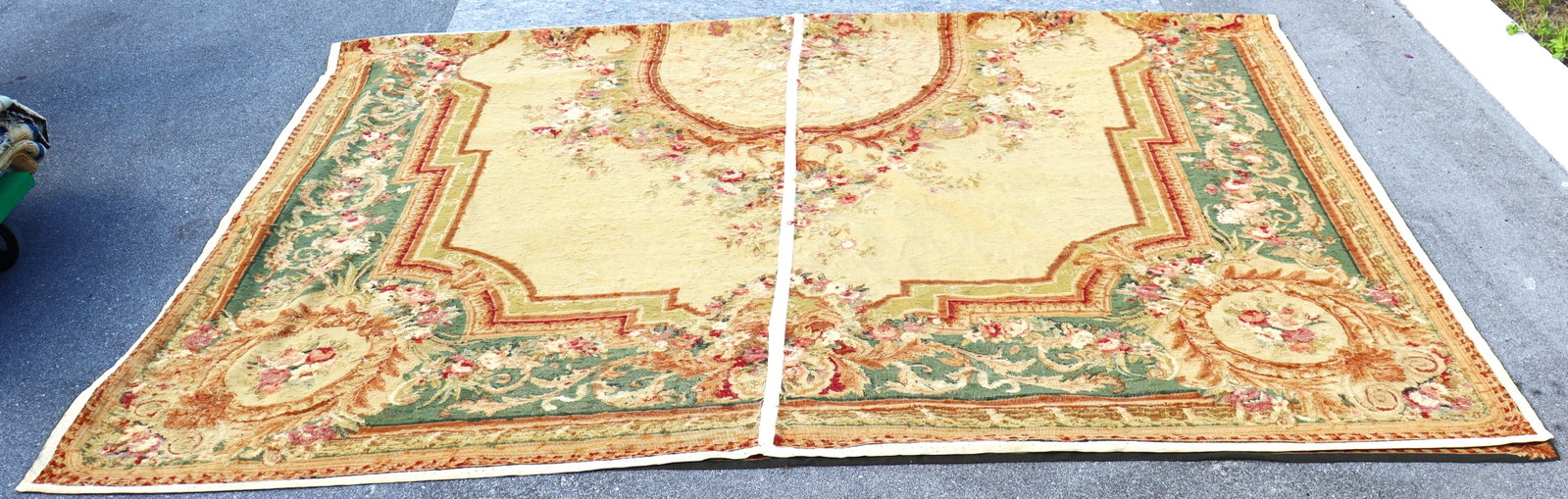 French Aubusson style area rug - 9