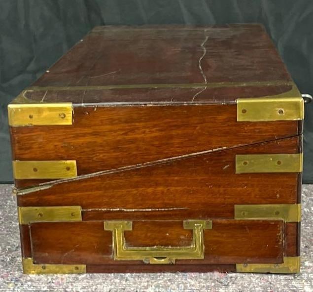 Regency wooden writing box. - 10