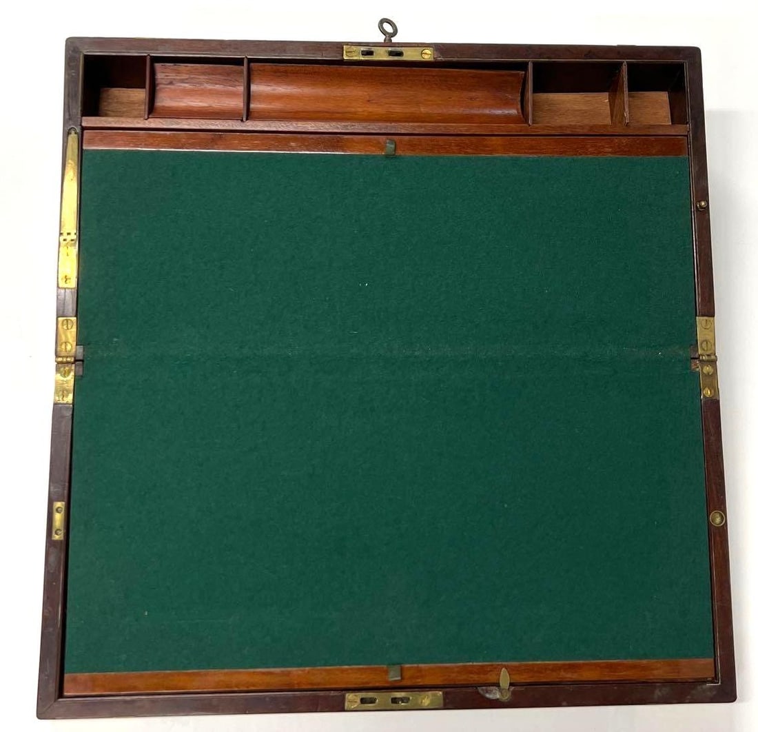 Regency wooden writing box. - 17