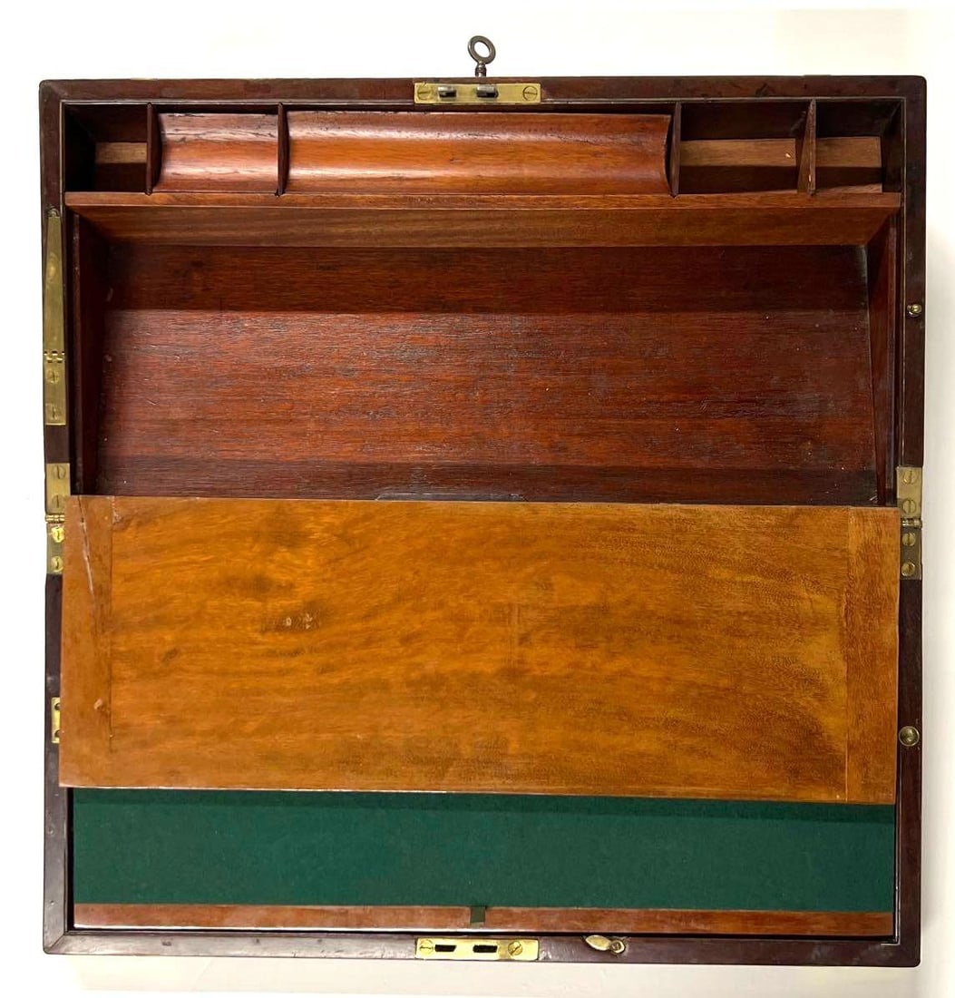 Regency wooden writing box. - 4