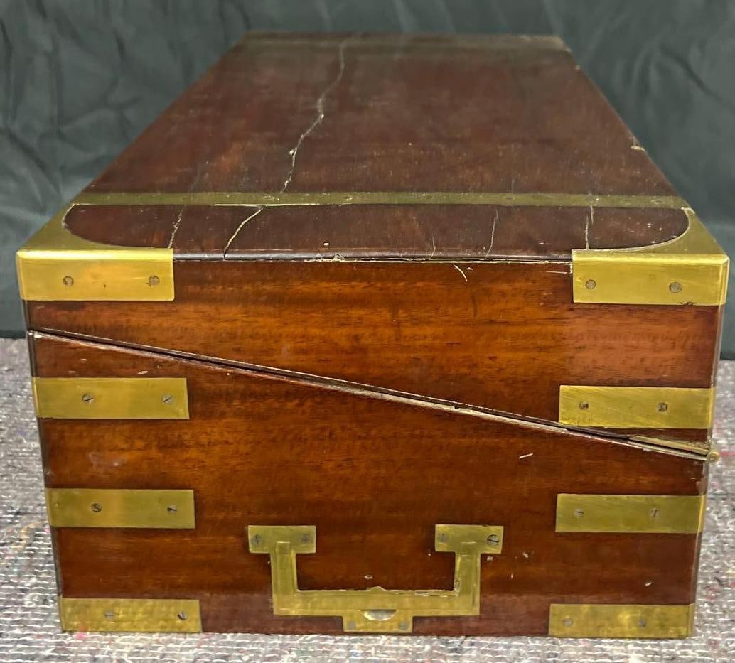 Regency wooden writing box. - 6