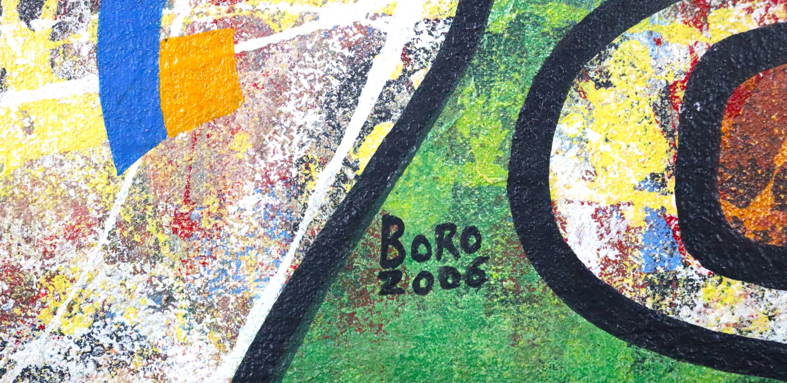 Oil on Canvas signed BORO and dated 2006 - 3