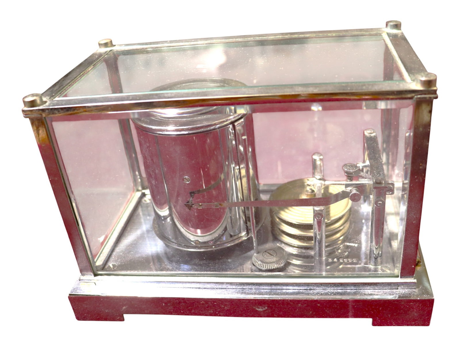 Barograph or recording barometer signed LM for LÃ©on Maxant - 8