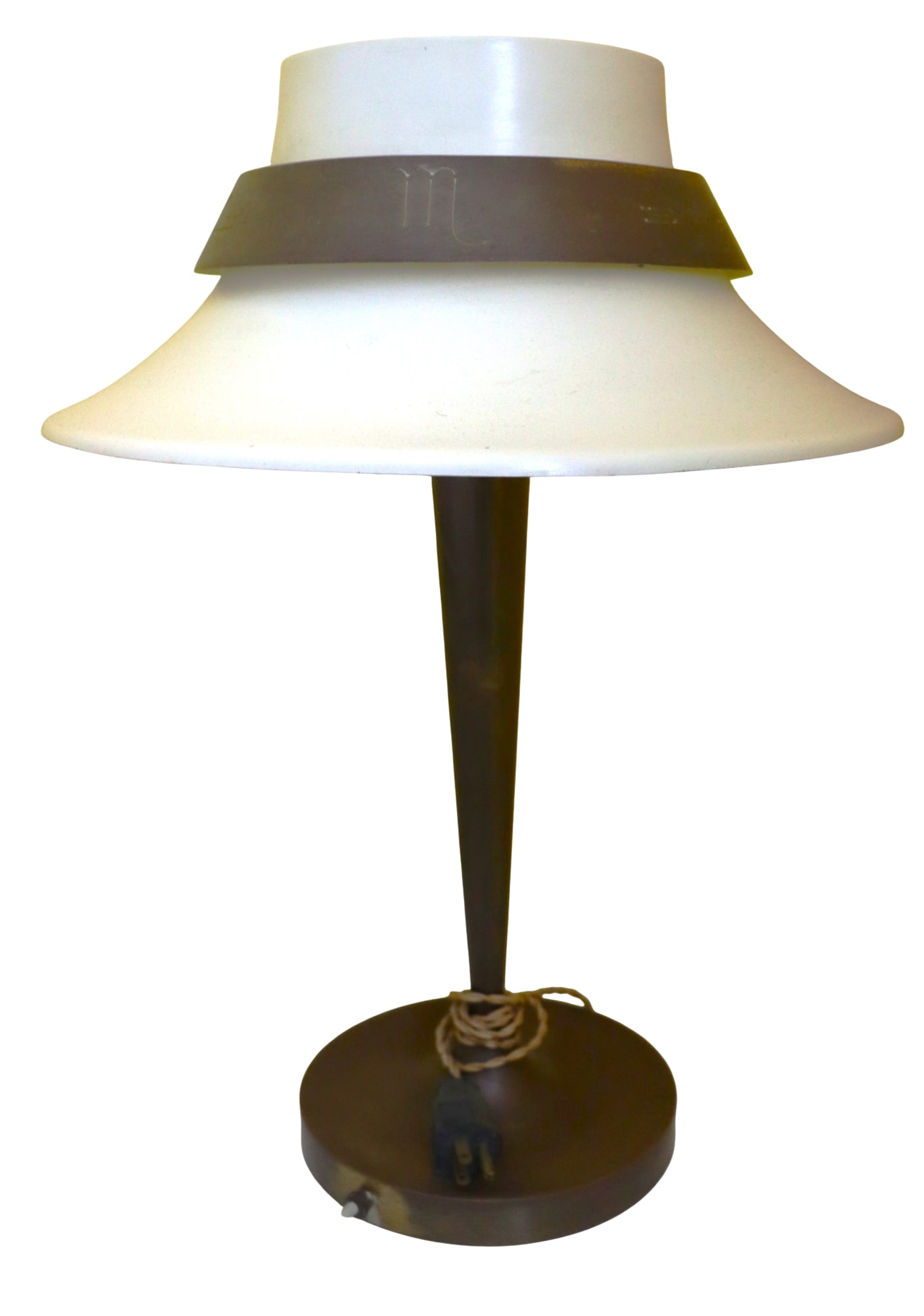 Art Deco Zodiac Desk Light or Table Lamp by Jean Perzel France (1 of 15)
