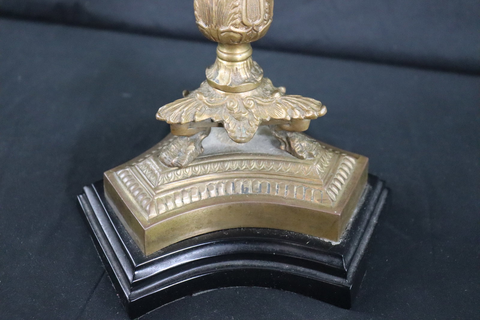 Candleholder three arm and Crystal - 3