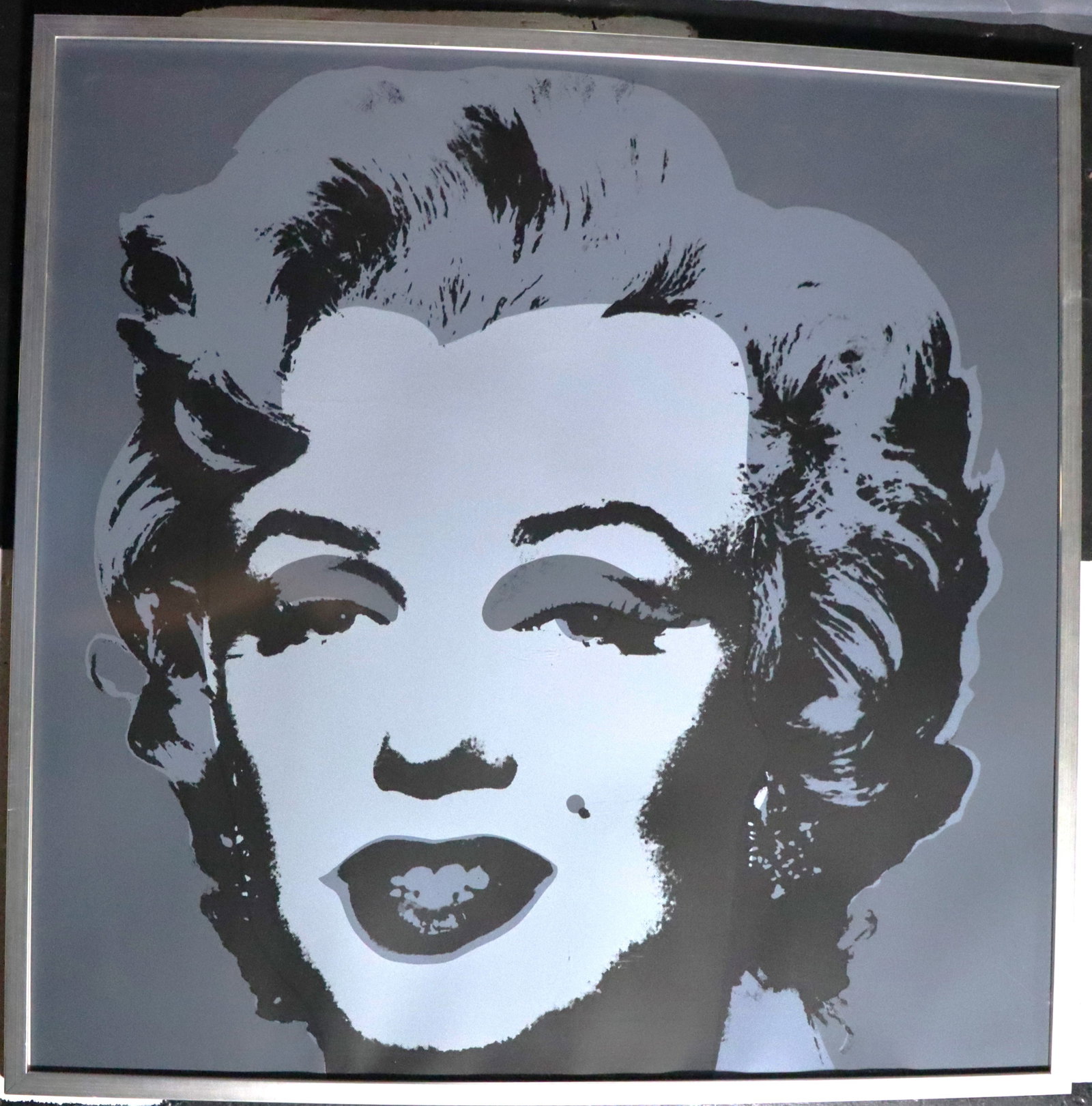 One Fine framed Colored silkscreens print of Sunday B. Morning, Marilyn Monroe (1 of 5)
