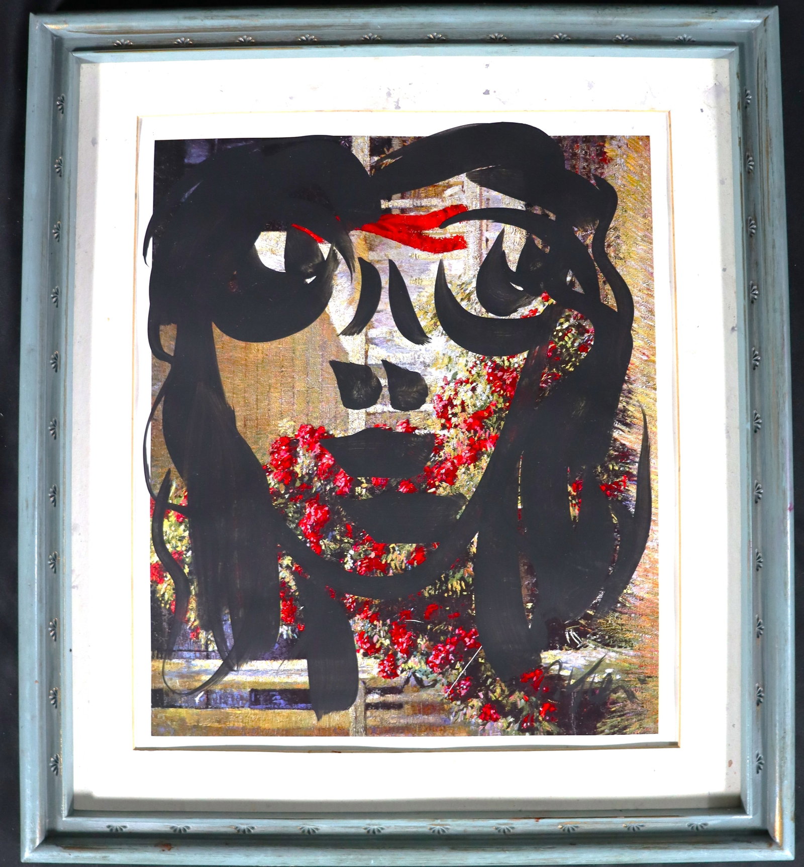 Framed Mixed Media on paper signed Peter Keil (1 of 4)