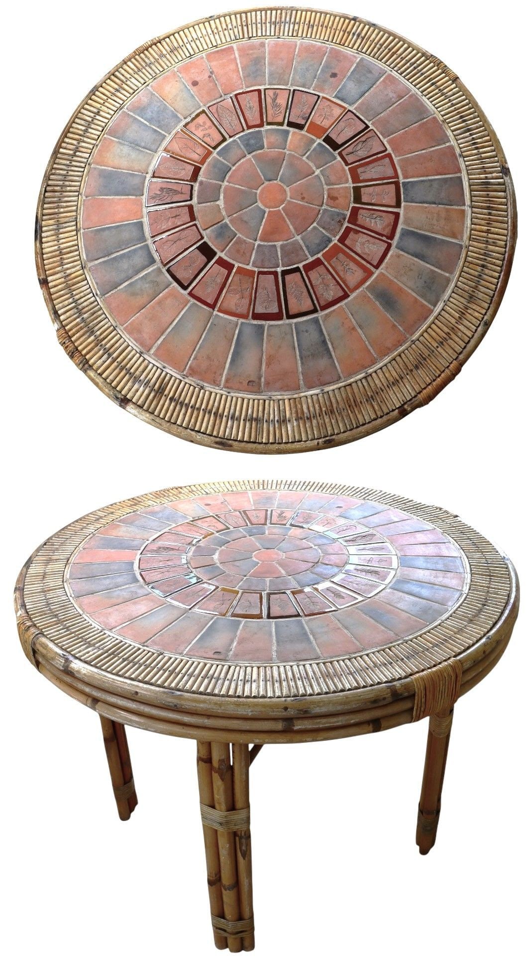 Roger Capron, Round Dining Table ) French - 3