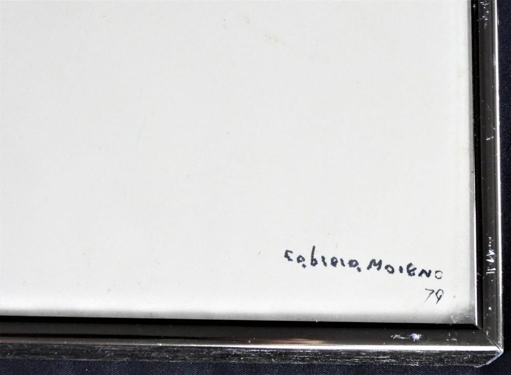 Servando CABRERA MORENO Original Signed Drawing 1 - 3