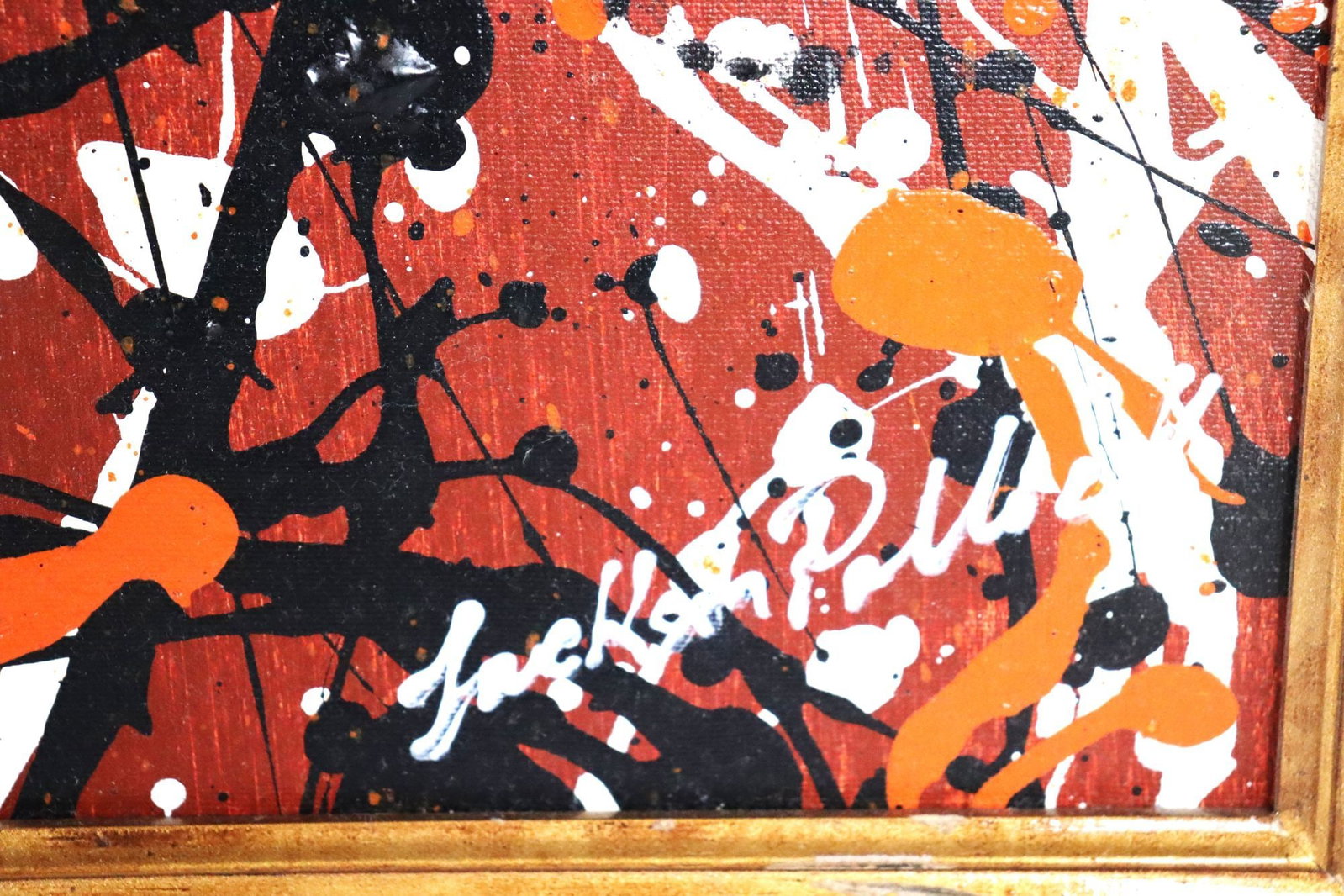 Jackson Pollock Style Abstract Expressionist Drip - 4