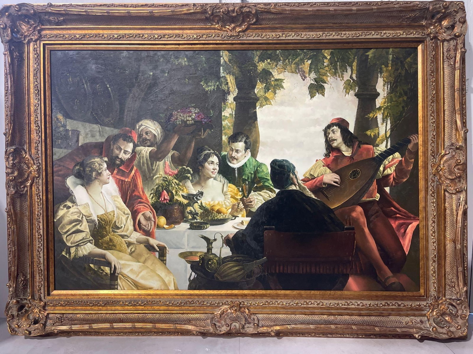 WAGNER FERDINAND "after" Large Signed " OJEDA" Re - 2