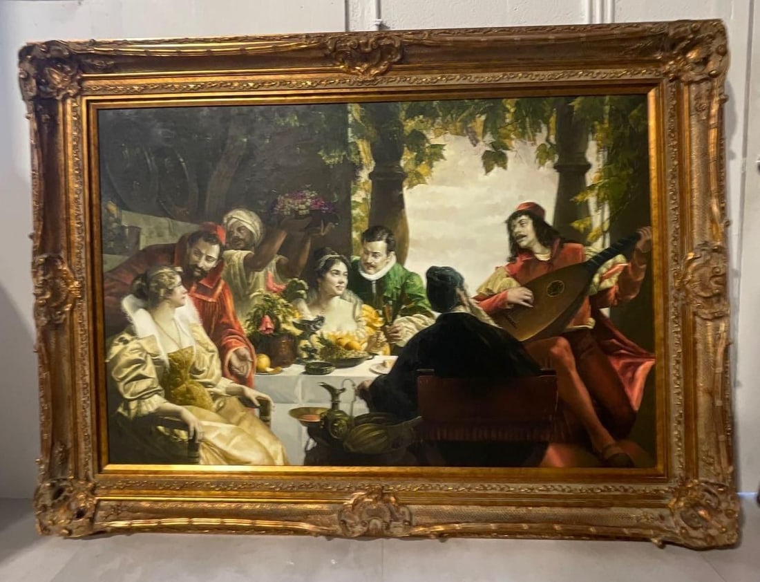 WAGNER FERDINAND "after" Large Signed " OJEDA" Re - 6