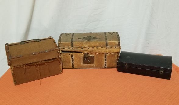 Colonel Moses B Walker's Civil War Campaign Trunks (3): 3 Civil War Campaign document boxes belonging to Colonel Moses B Walker 31st regiment Ohio