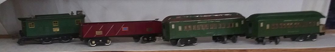American Flyer lot of 4 Train cars (1 of 5)