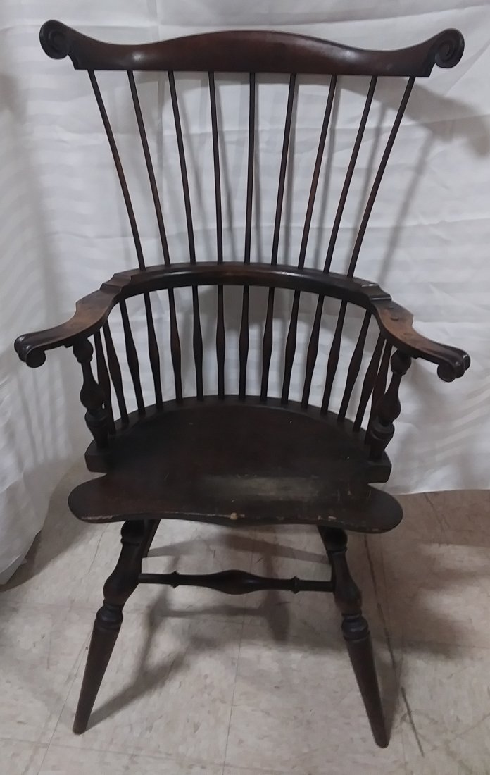 Original Wallace Nutting fan back Windsor chair (1 of 7)