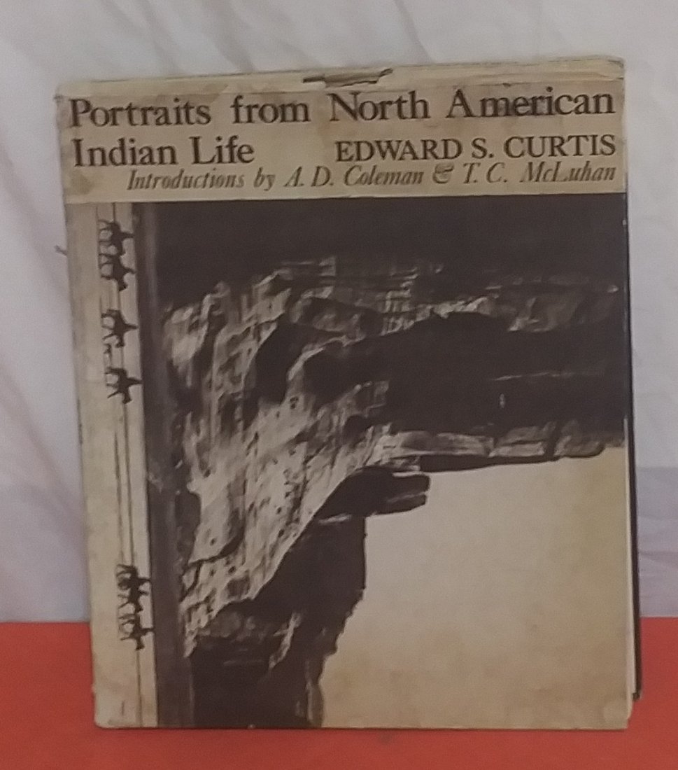 Book on Native American Indians  Edward Curtis (1 of 5)