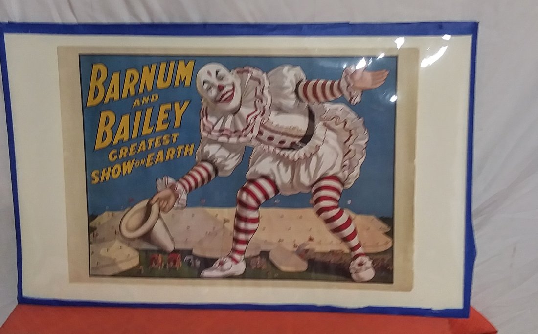 Barnum & Bailey circus poster sized advertising (1 of 2)