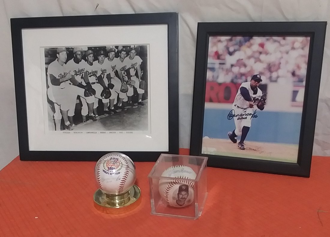 4 piece Baseball Memorabilia lot (1 of 4)