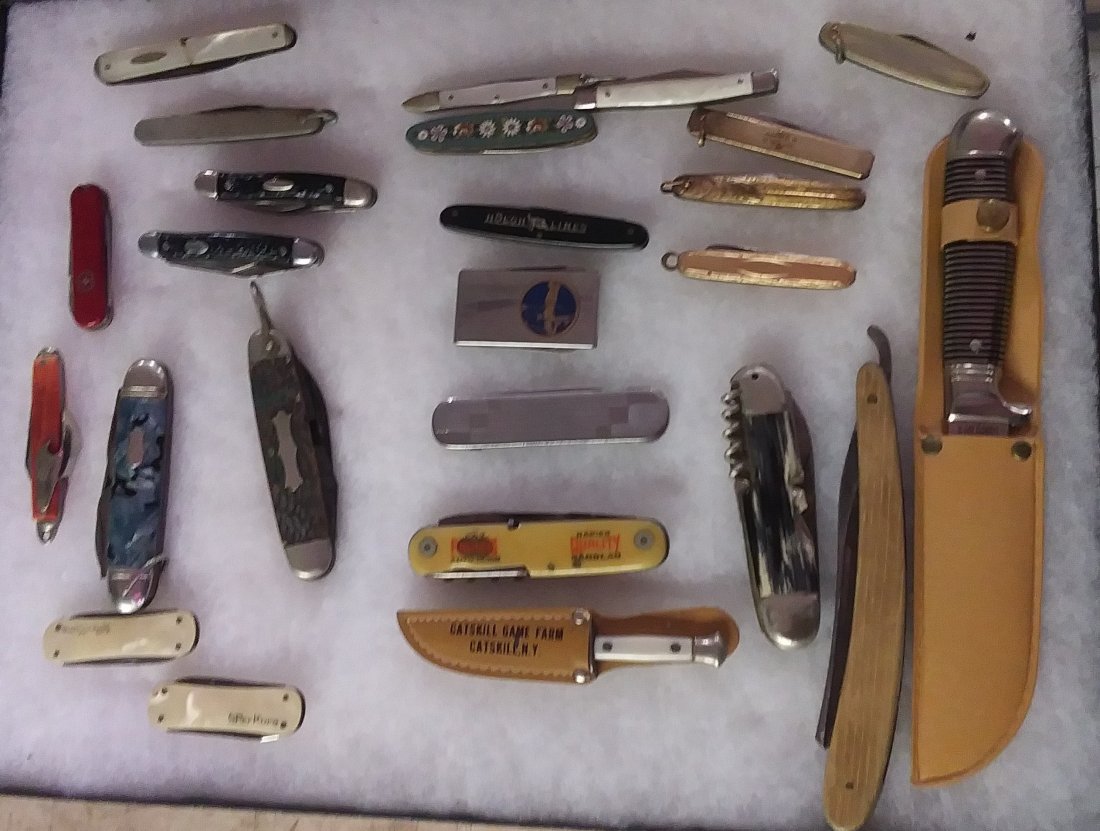 Pocket knives lot of 25pcs (1 of 1)