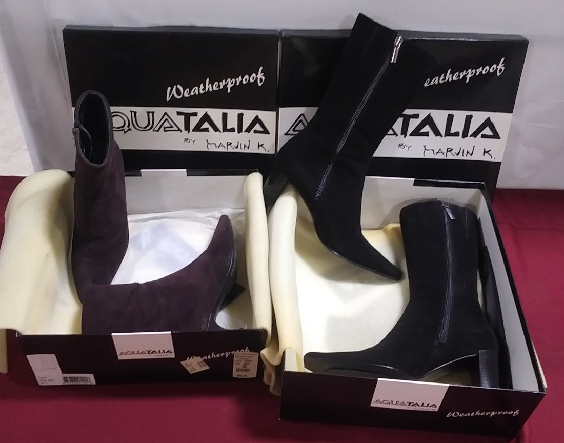 2 pairs of size 7 Aquatalia Boots: 2 pairs of size 7 Aquatalia Boots