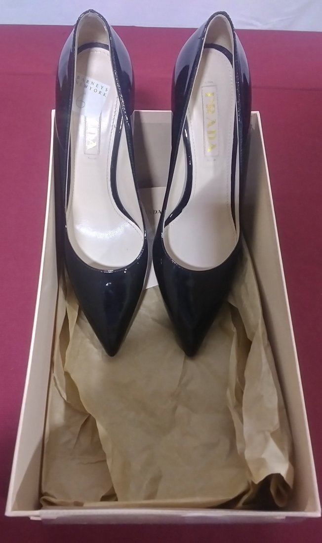 Prada patent leather heels brand new size 36: Prada patent leather heels brand new size 36