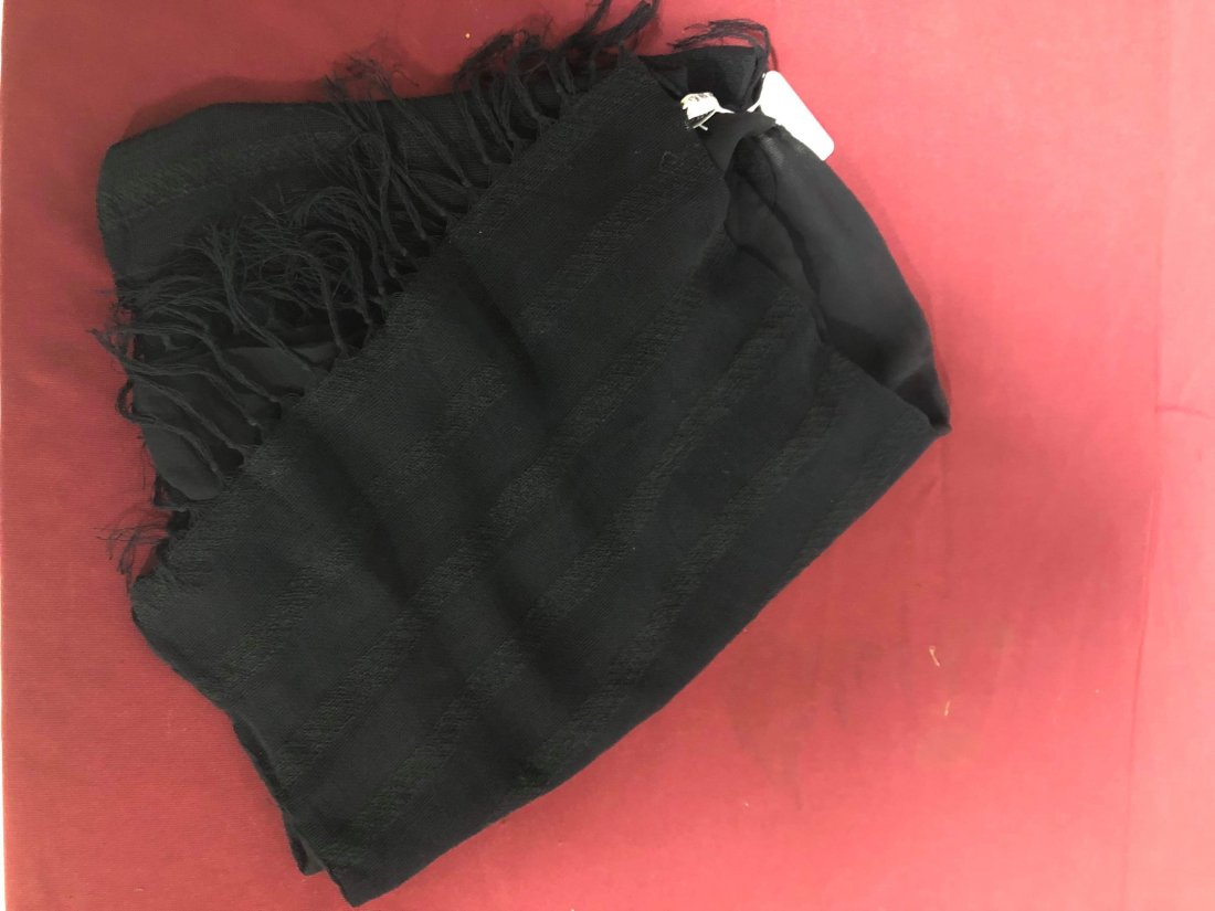 Giorgio Armani black scarf: Giorgio Armani black scarf