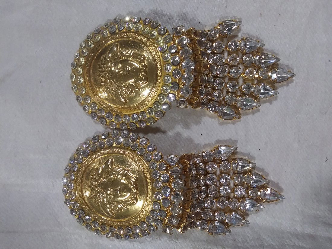 Gianni Versace LARGE Crystal bling: Gianni Versace LARGE Crystal bling