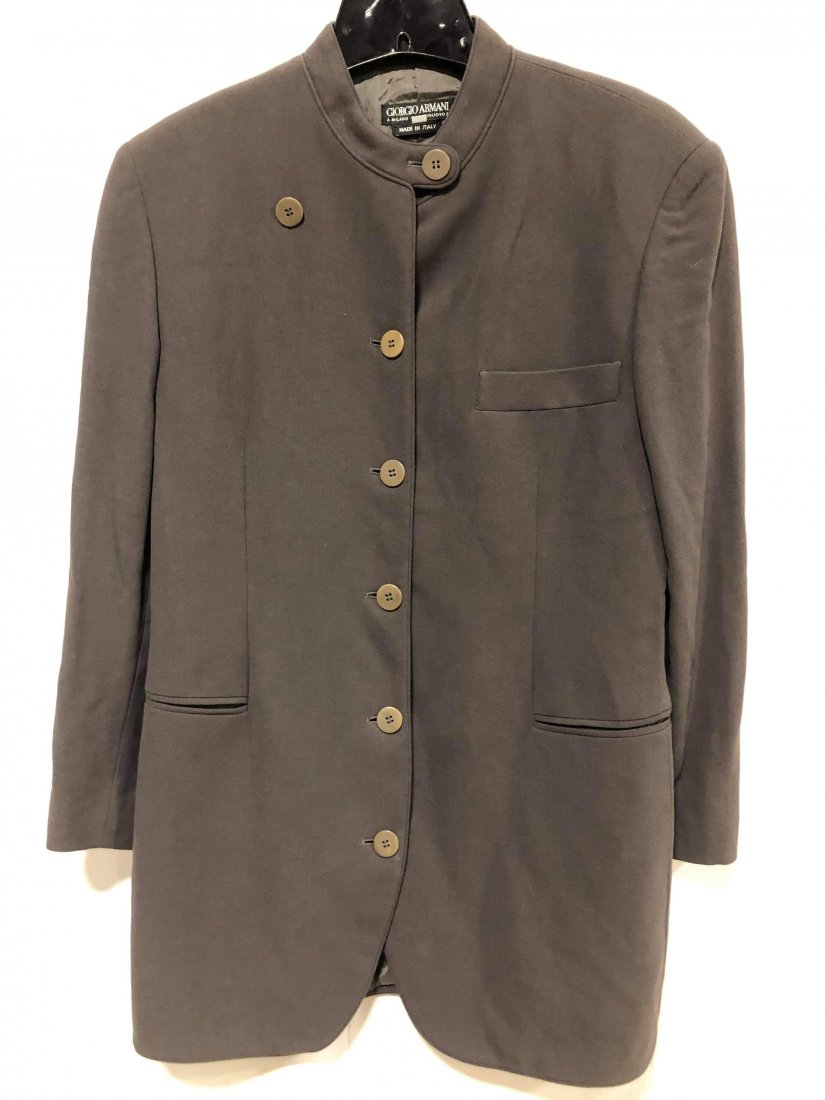 Giorgio Armani grey Blazer size 44: Giorgio Armani grey Blazer size 44