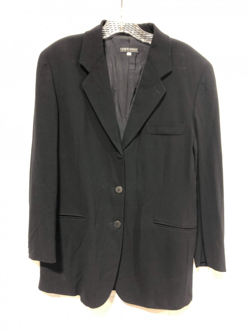 Giorgio Armani black size 42 blazer: Giorgio Armani black size 42 blazer